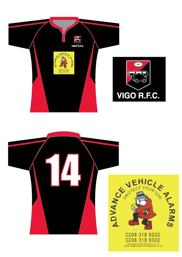 Vigo RFC Micro Shirts - Click Image to Close